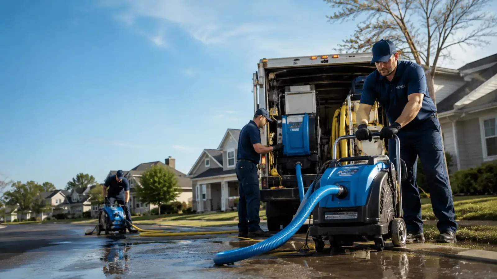 Flood Damage Cleanup in Severn, MD